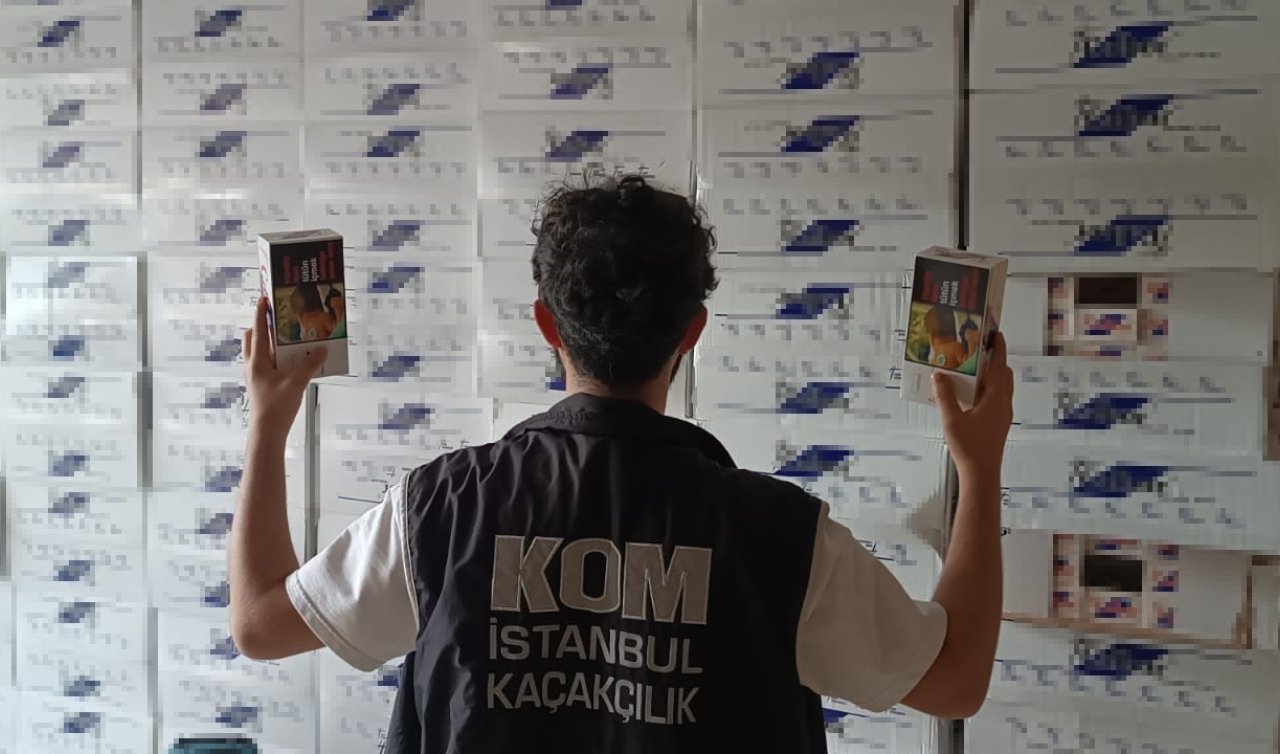 3 zanlı 5 ton 220 kilogram kaçak tütün ile yakalandı