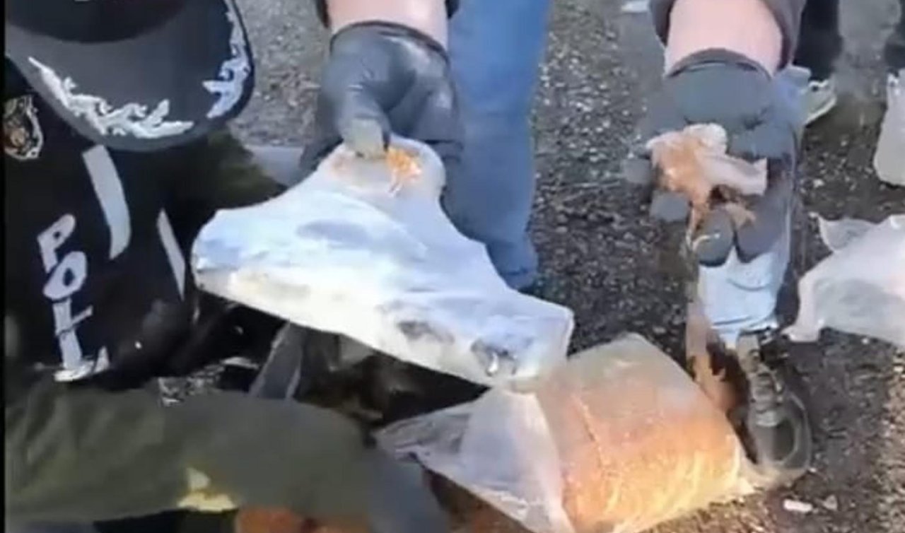 Polisin yolcu otobüsün bagajında yaptığı aramada 6 adet ruhsatsız tabanca bulundu!