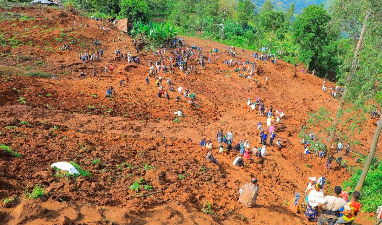  BM: Etiyopya’daki heyelanda ölü sayısı 500’e yükselebilir