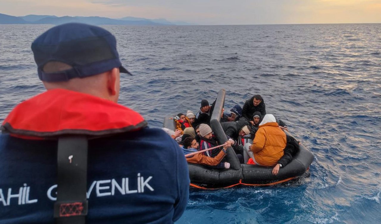  Yunanistan geri itti 94 düzensiz göçmeni Türkiye kurtardı