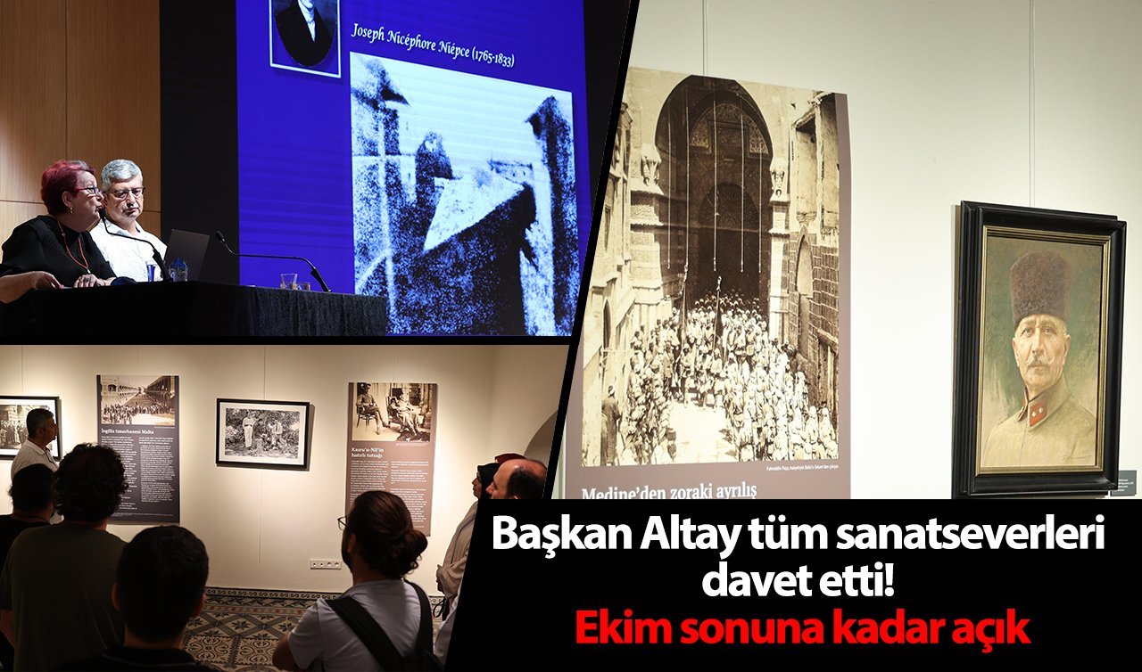 Başkan Altay tüm sanatseverleri davet etti! Ekim sonuna kadar açık