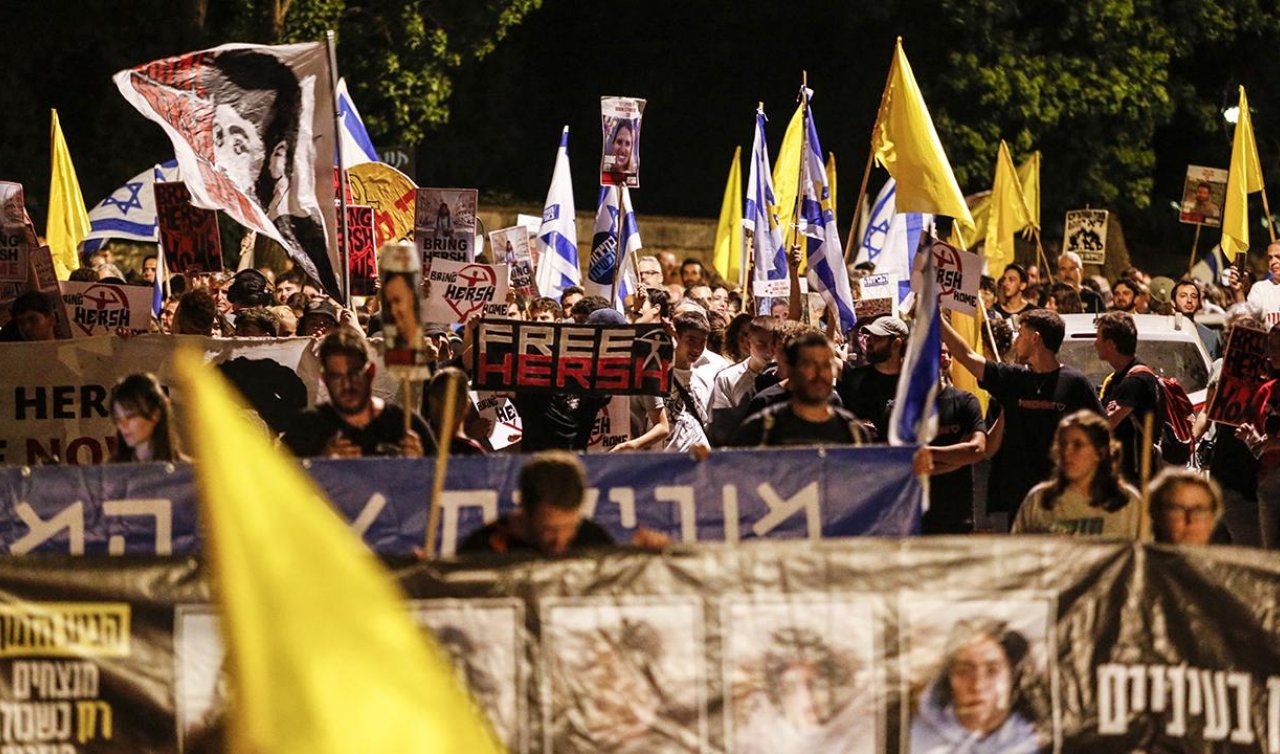 İsrail’de hükümet karşıtı protestocular sokaklara indi