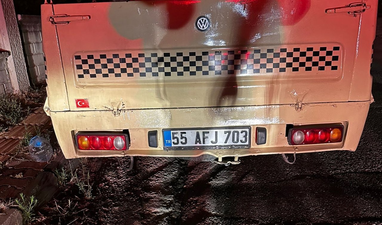 Tartıştığı kişinin aracını kundakladığı iddia edilen zanlı yakalandı