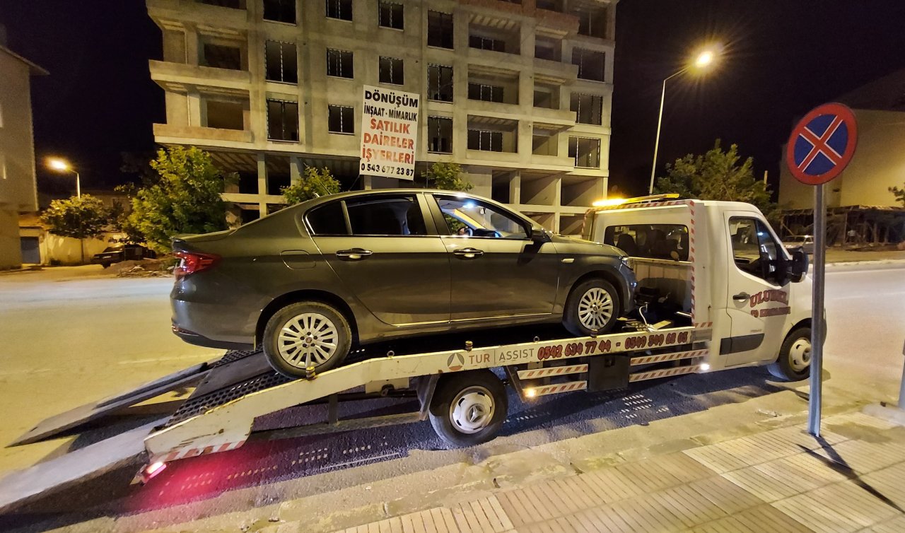 Alkollü sürücüye 18 bin lira cezai işlem uygulandı