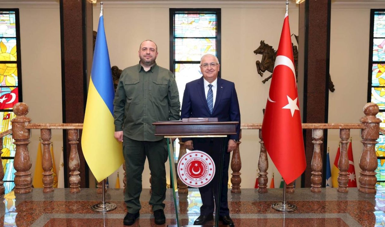 Milli Savunma Bakanı Güler, Ukraynalı mevkidaşı Umerov ile bir araya geldi