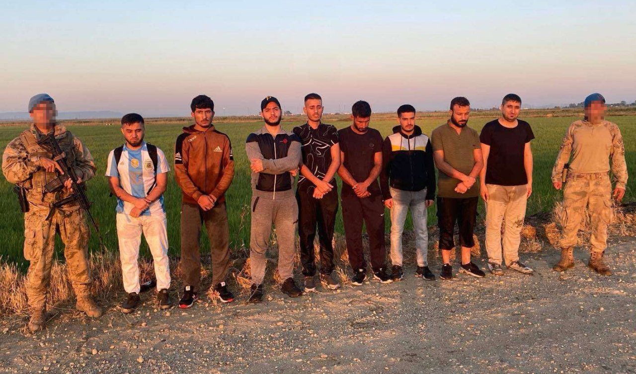 19 kaçak göçmen yakalandı