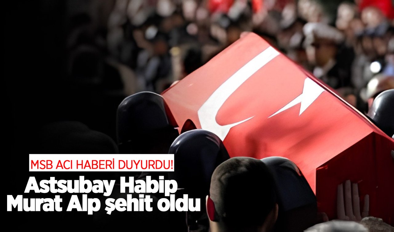 Pençe-Kilit Harekat bölgesinde bir asker şehit oldu