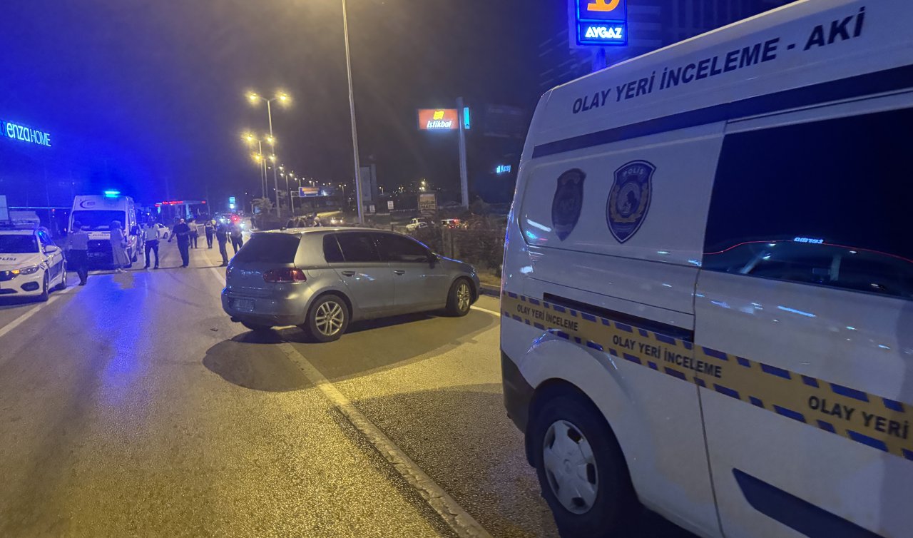 Otomobilin çarptığı yaya öldü