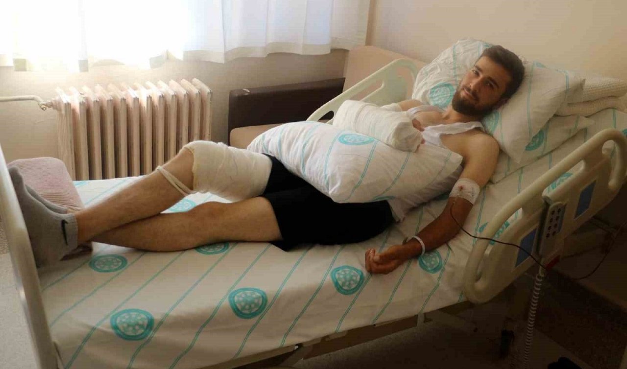Yılanın soktuğu çoban tedavi altına alındı 