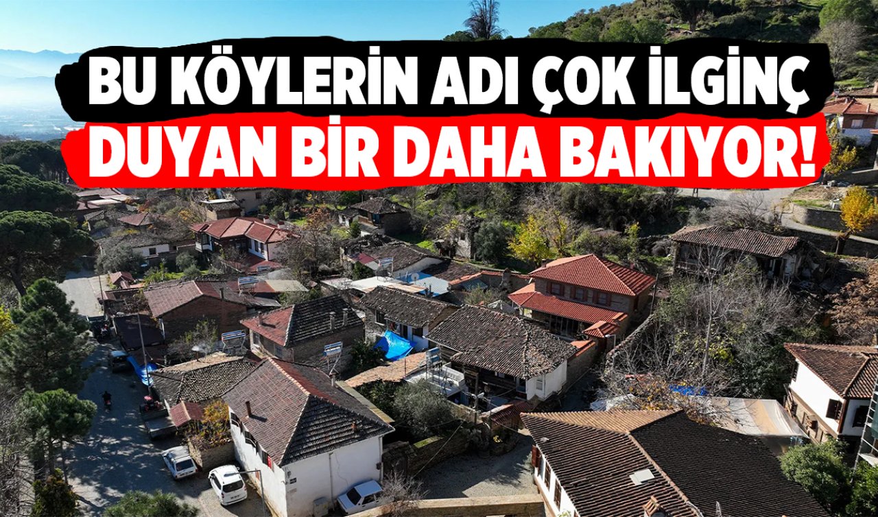Böğrüdelik, Dulayşe,  Beşeşekli,  Kolu Kısa, Sülüklü, Tahtalı Köy! İşte Konya’da duyanların dönüp bir daha baktığı sıra dışı köy isimleri