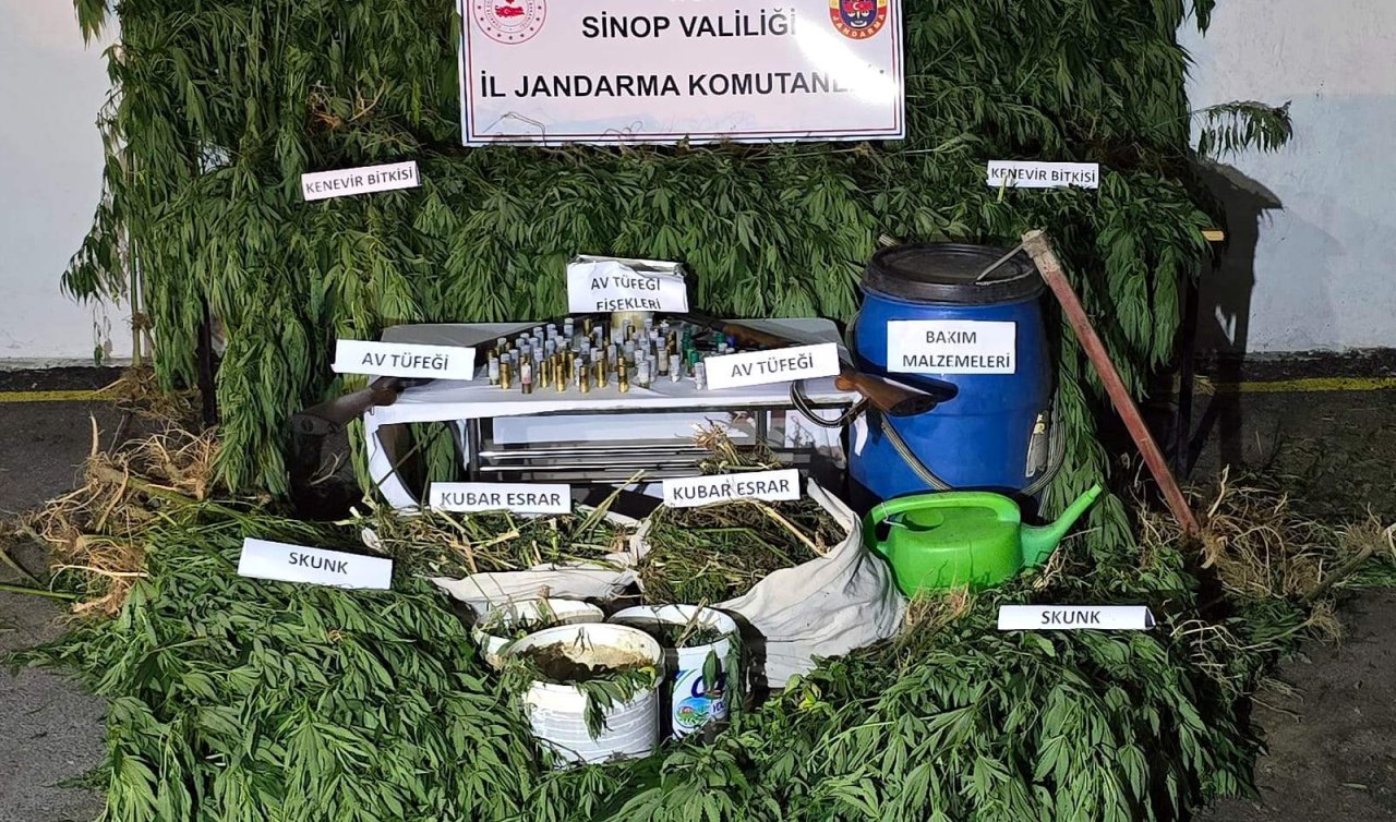 Şüphelinin adresinde 6 kilo 400 gram esrar ele geçirildi