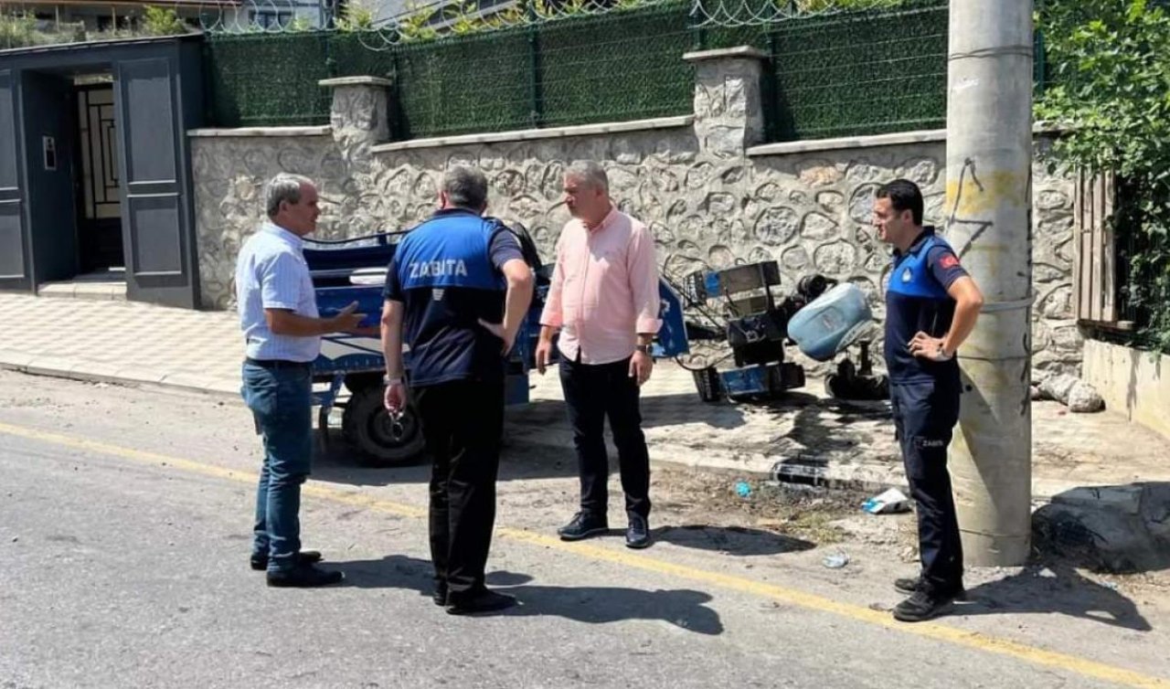 Fındık işçilerini taşıyan tarım aracı direğe çarptı: 1 ölü 7 yaralı