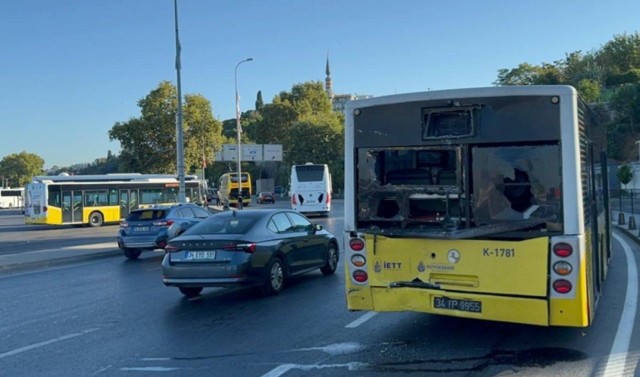 Yolcu otobüsü İETT otobüsüne çarptı