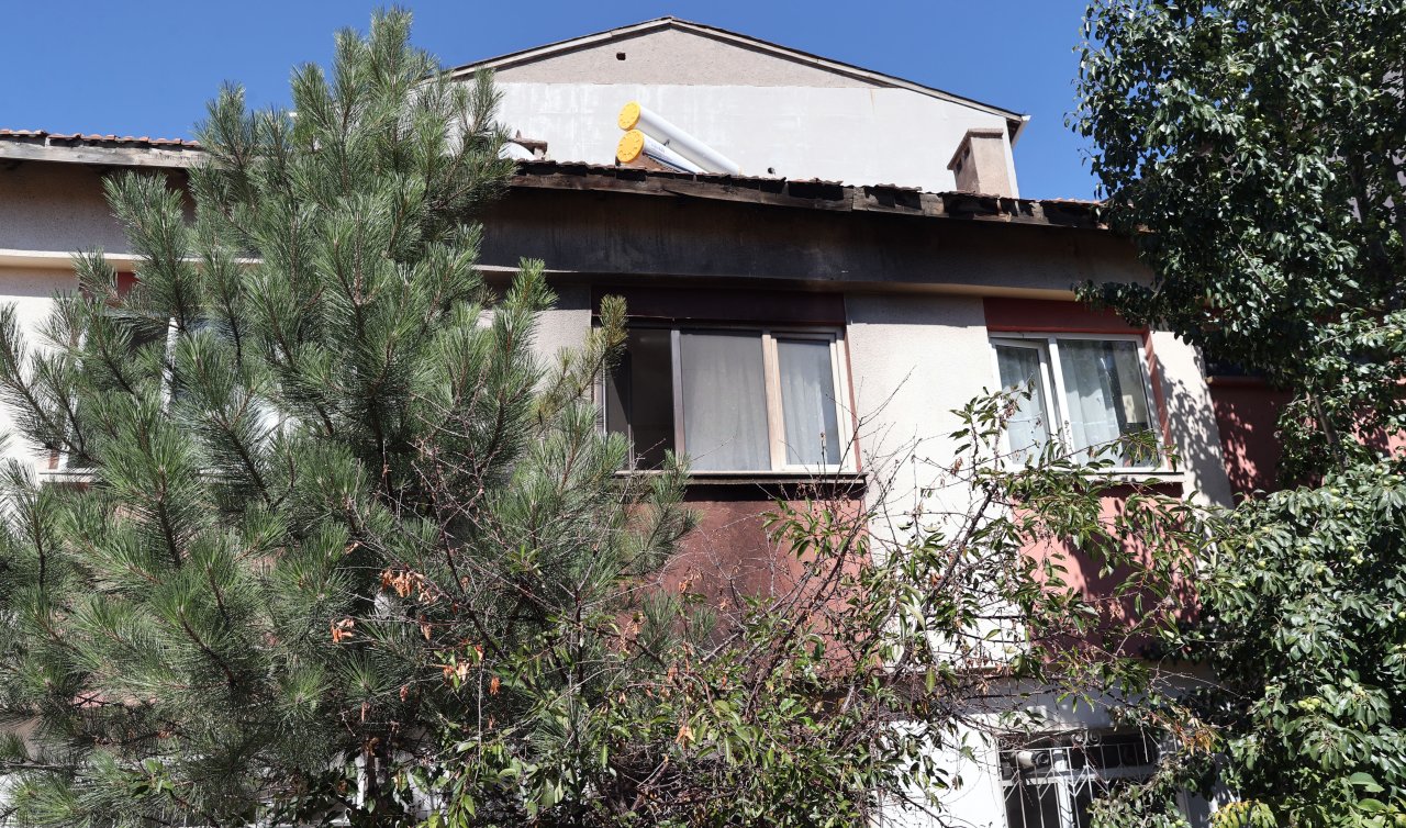 Yangın çıkan evde mahsur kalan hasta kadını 15 yaşındaki genç kurtardı