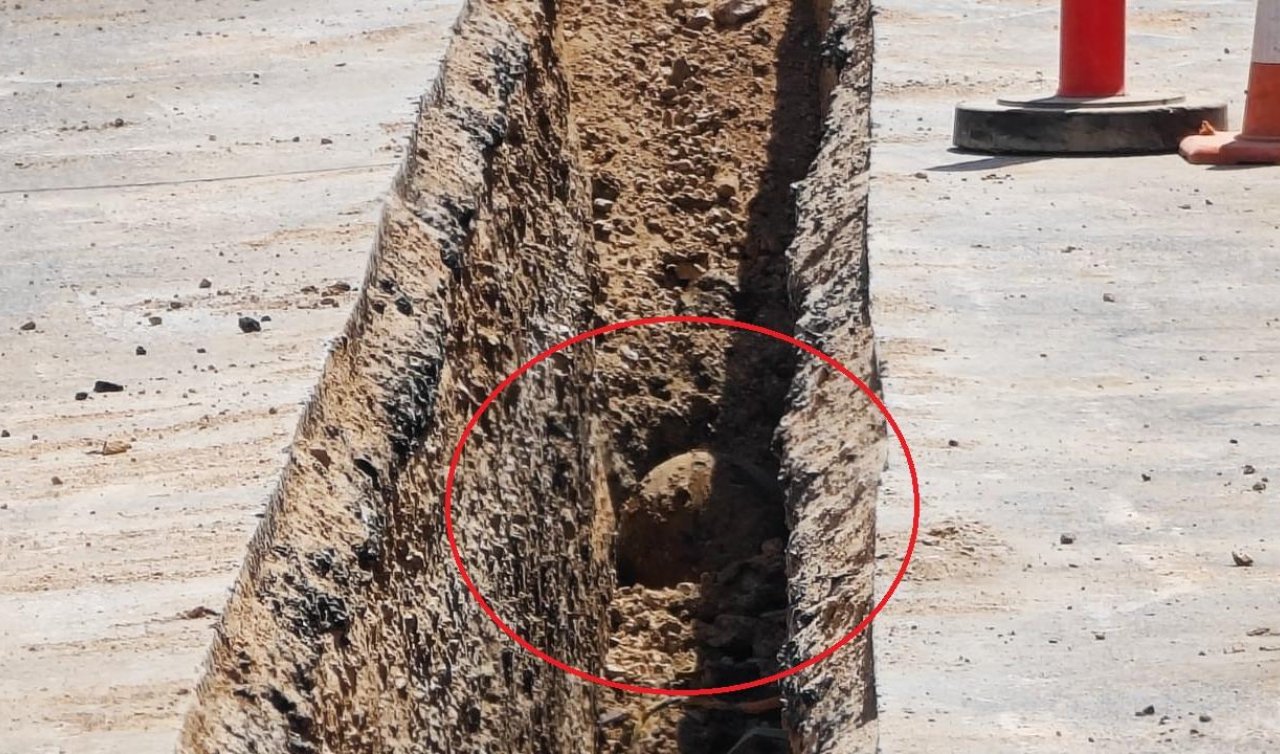 Doğal gaz hattı çalışmasında el yapımı patlayıcı bulundu