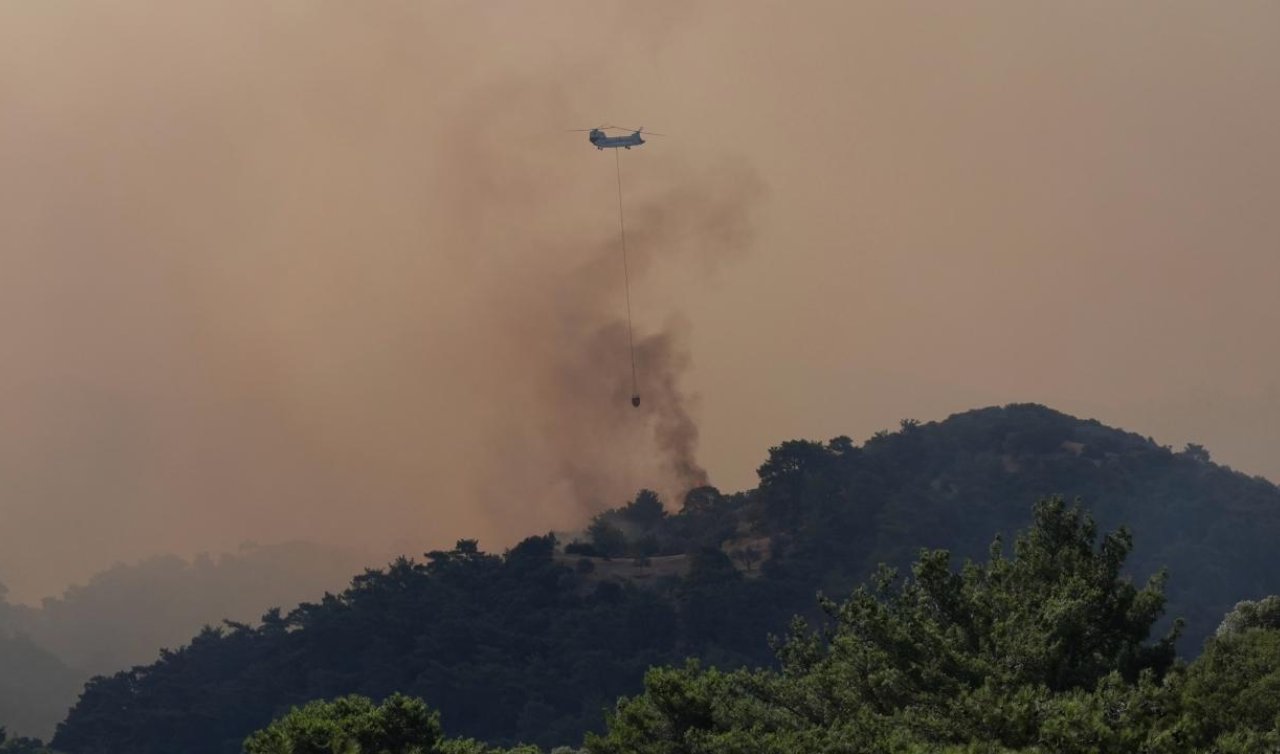 Karşıyaka’daki yangın bölgesinde rüzgarın hızı azaldı