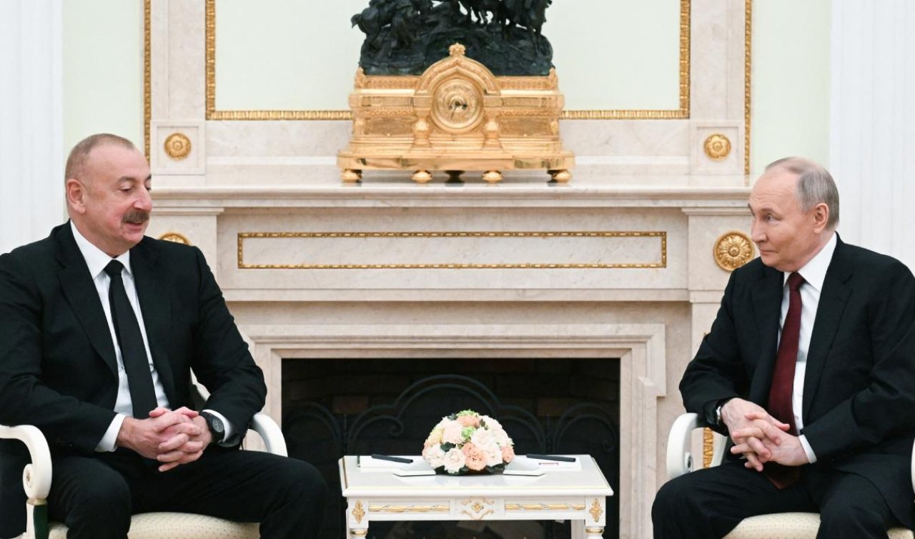 Putin ve Aliyev Bakü’de görüştü