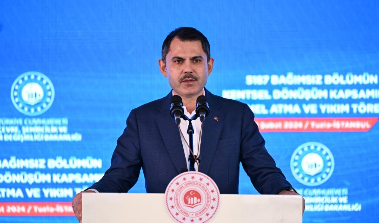 Bakan Kurum: Boğaz’daki kaçak yapı yıkılmazsa gerekeni yapacağız