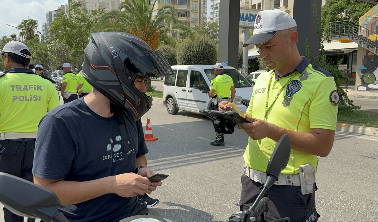  Trafikte kural ihlali yapan sürücüler dronla belirlendi