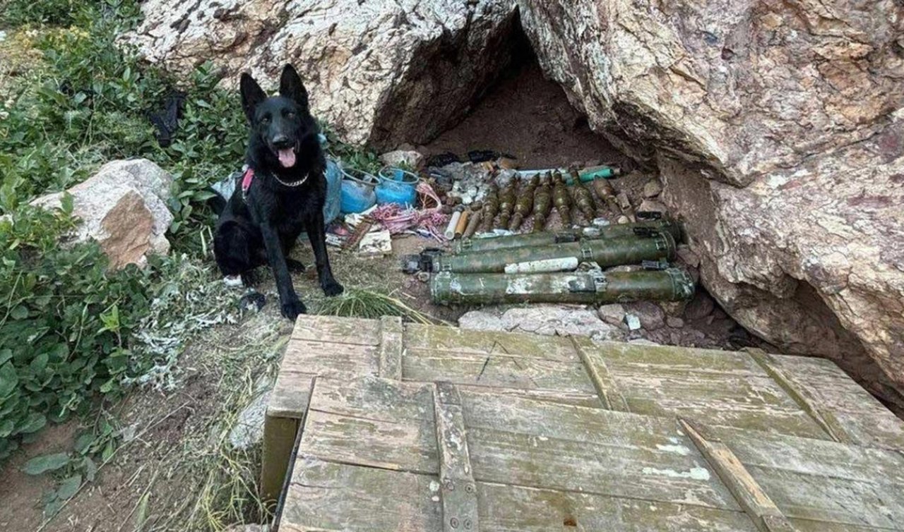  PKK’ya yönelik operasyonda mühimmat ve patlayıcı düzenekleri ele geçirildi