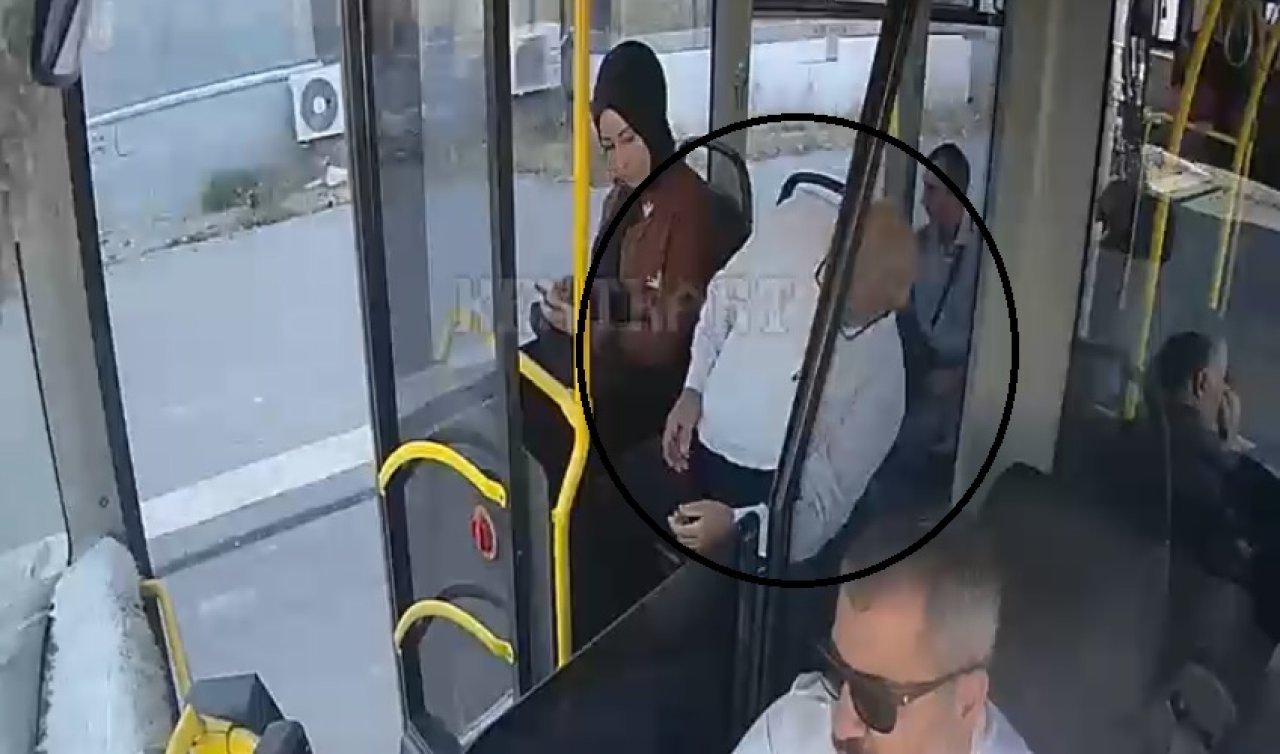Otobüste kalp krizi geçirdi; o onlar kamerada