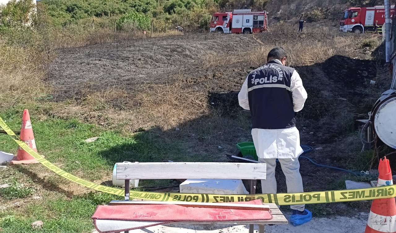 Maki yangınında 15 dönüm alan zarar gördü