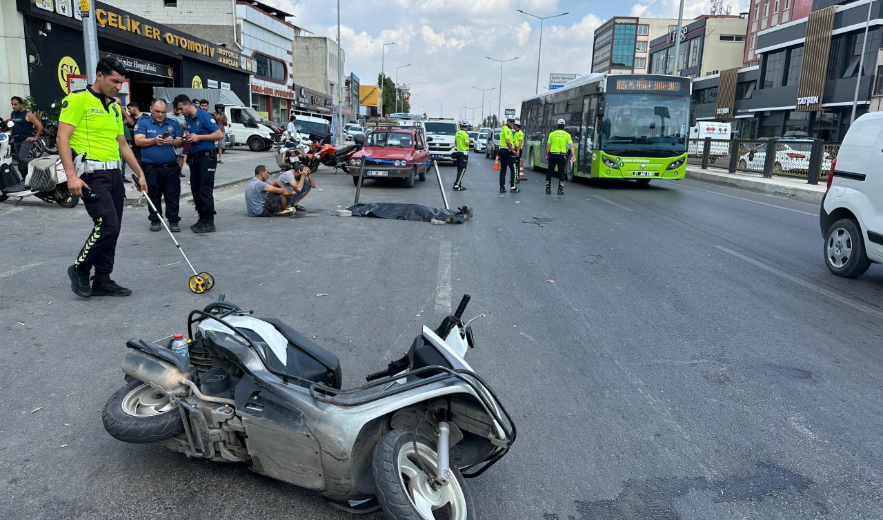  Tır ile çarpışan motosikletteki kadın öldü
