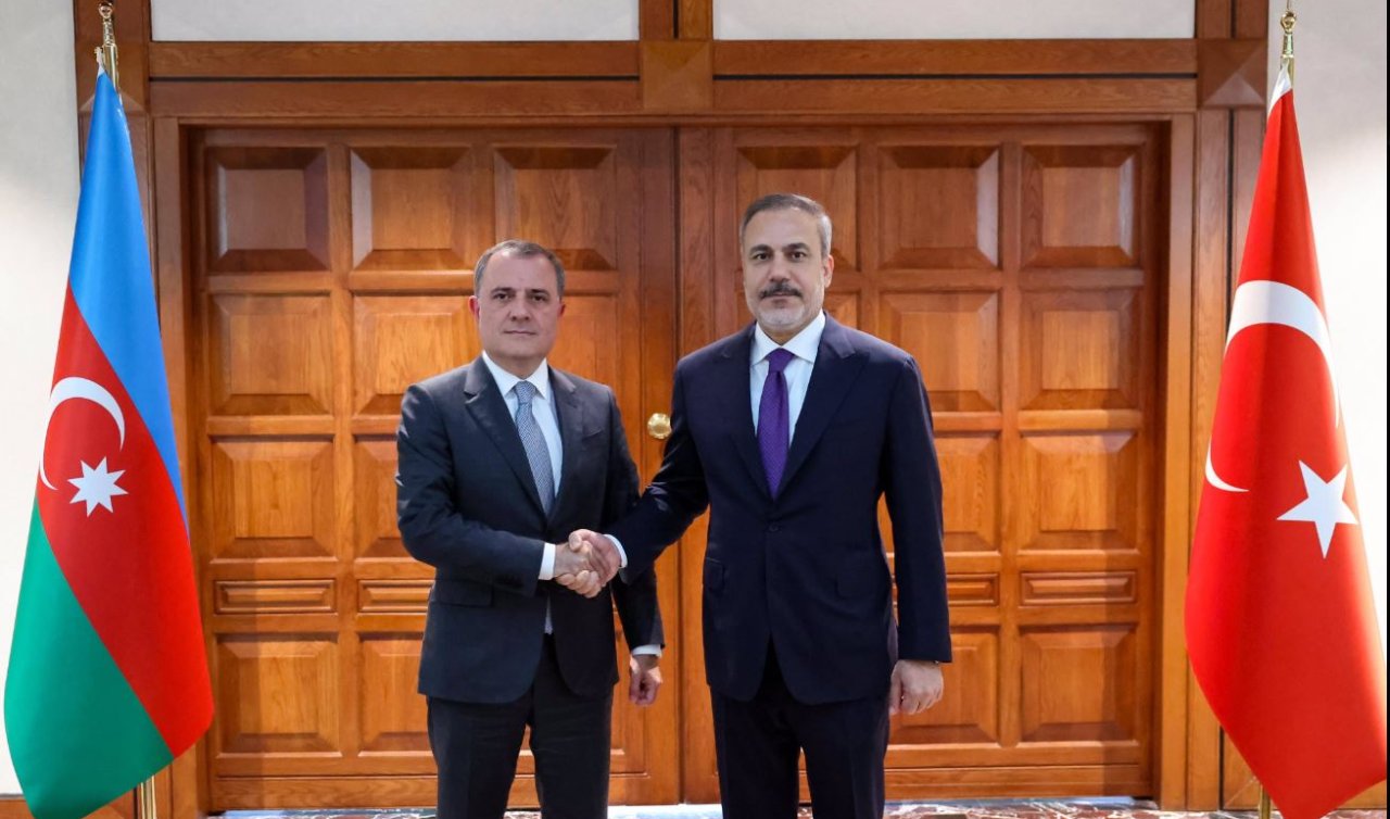 Bakan Fidan Azerbaycanlı mevkidaşı Bayramov ile görüştü