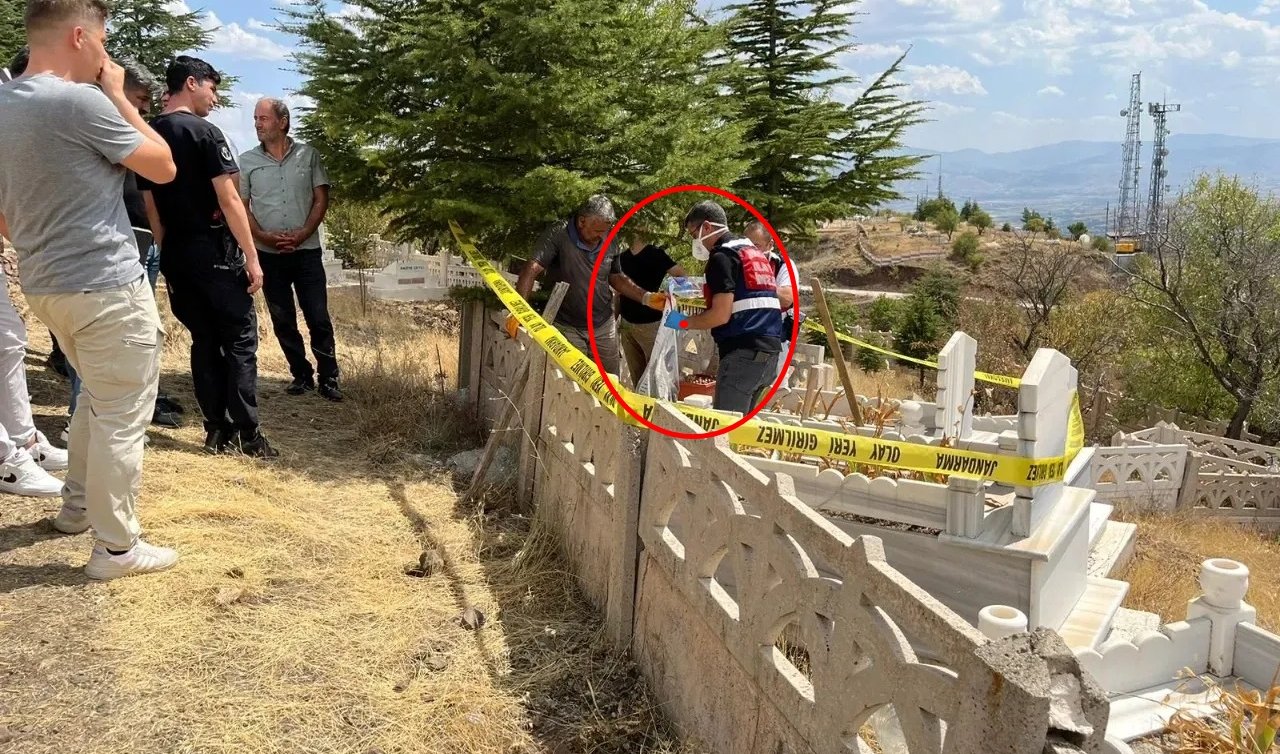 Mezarlıkta toprağa gömülü poşete sarılmış yeni doğmuş bebek cesedi bulundu!