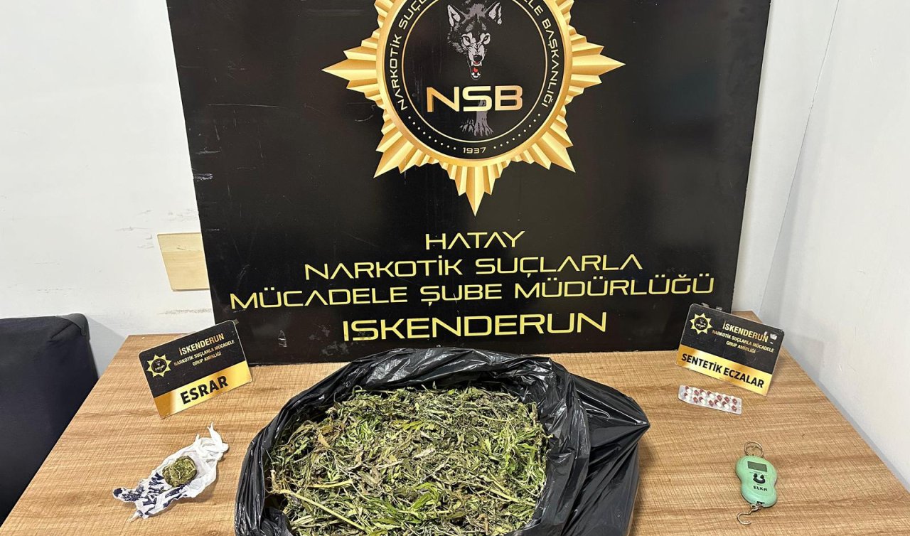 Eş zamanlı uyuşturucu operasyonlarında 3 şüpheli yakalandı