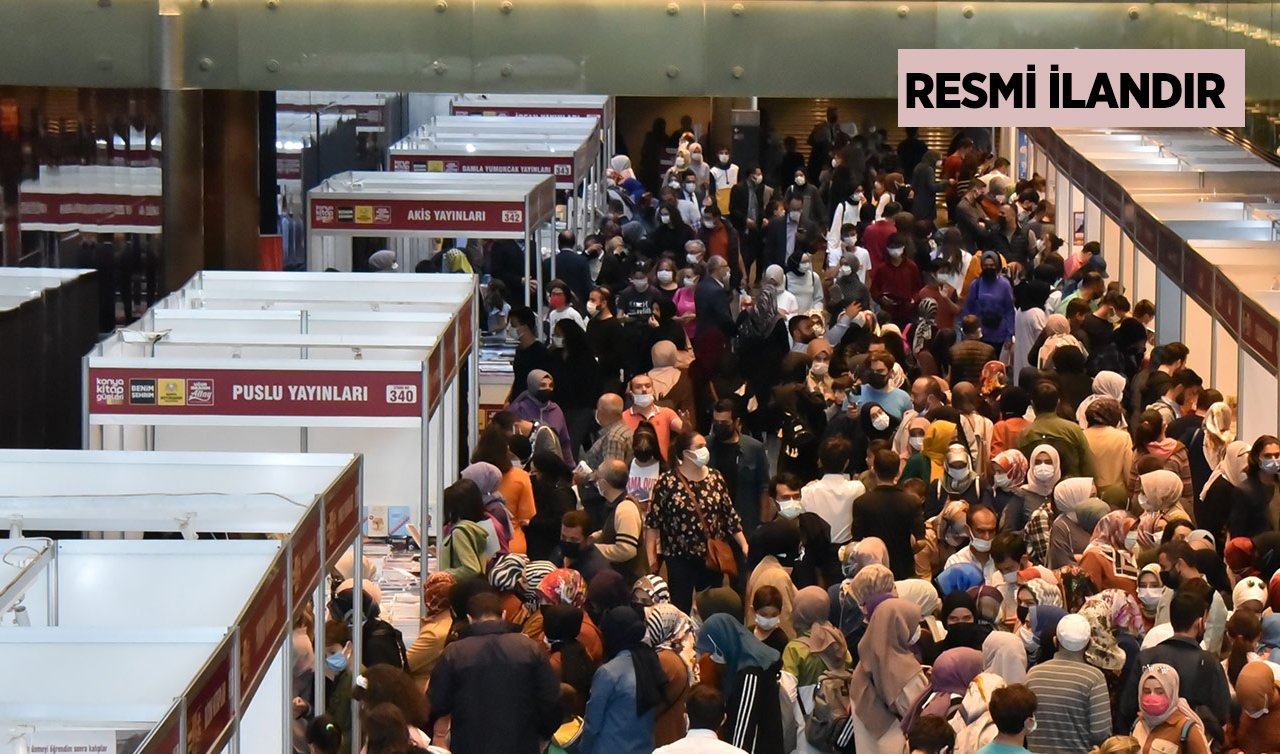 11’inci Konya Kitap Günleri için organizasyon hizmeti alınacak  
