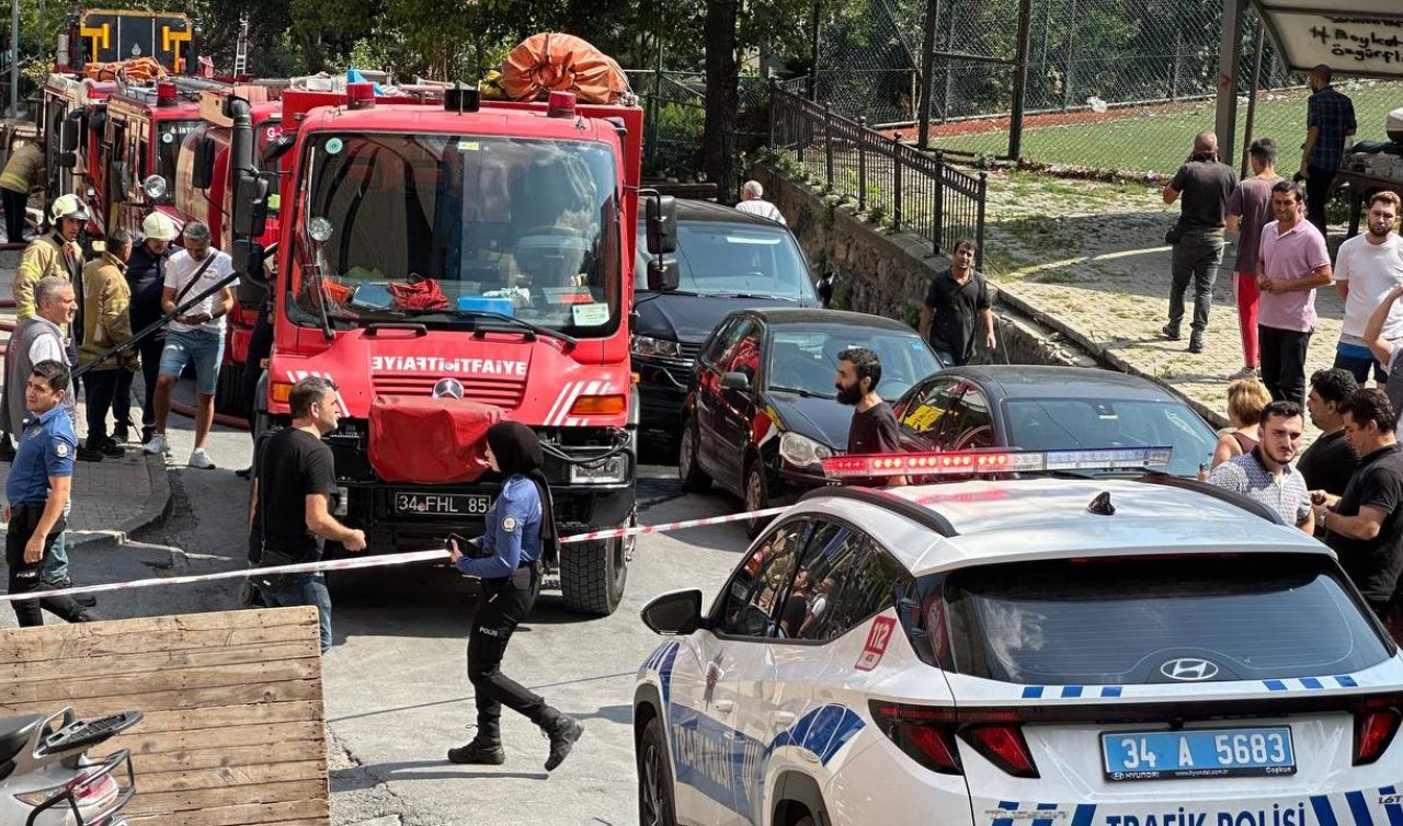 Şişli’de bir plazanın bodrum katında yangın çıktı