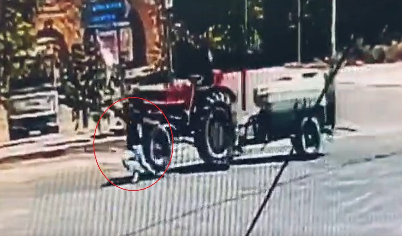  15 yaşındaki sürücünün kullandığı traktörden düşüp ağır yaralandı