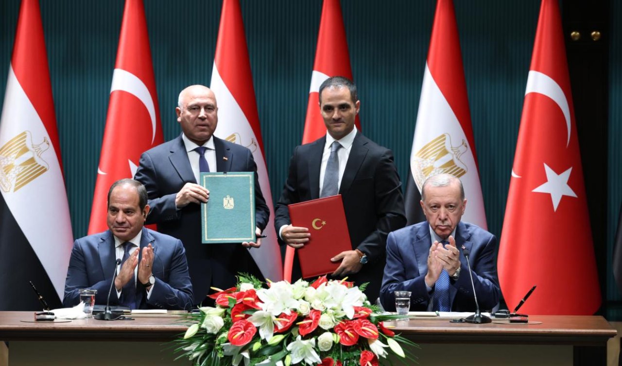 Türkiye ile Mısır arasında 17 anlaşma imzalandı