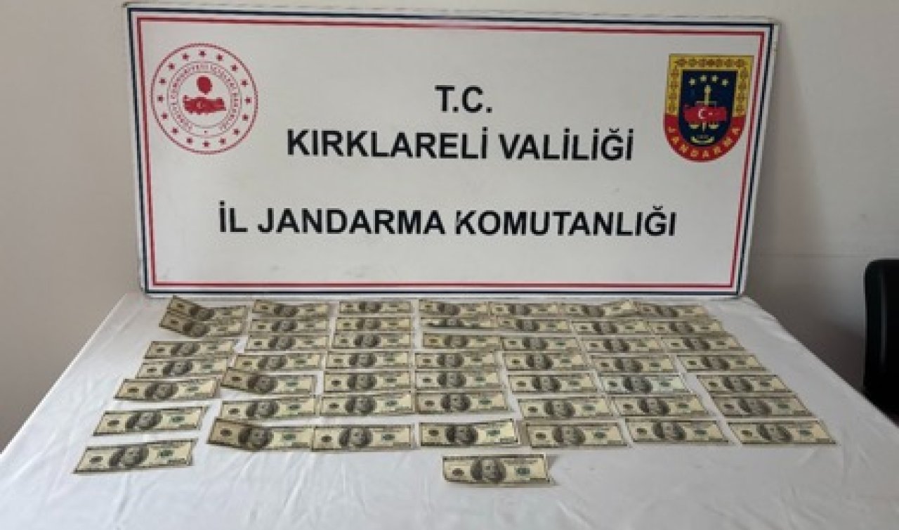 Sahte 5 Bin Dolar ele geçirildi