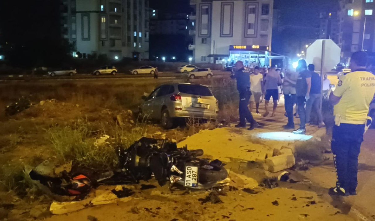 Motosiklet otomobille çarpıştı: İzne giden uzman çavuş hayatını kaybetti