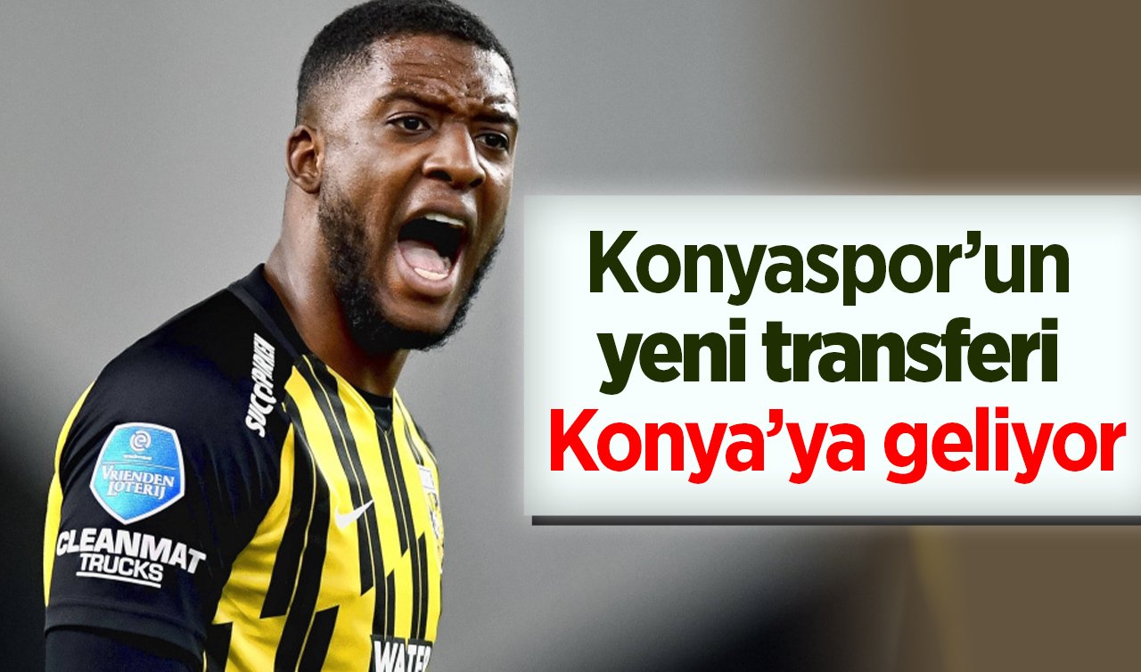  Konyaspor’un yeni transferi Konya’ya geliyor! Riechedly Bazoer ile anlaşma sağlandı