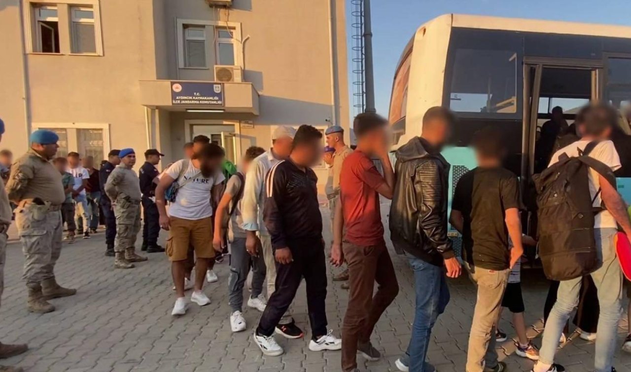 50 düzensiz göçmen yakalandı
