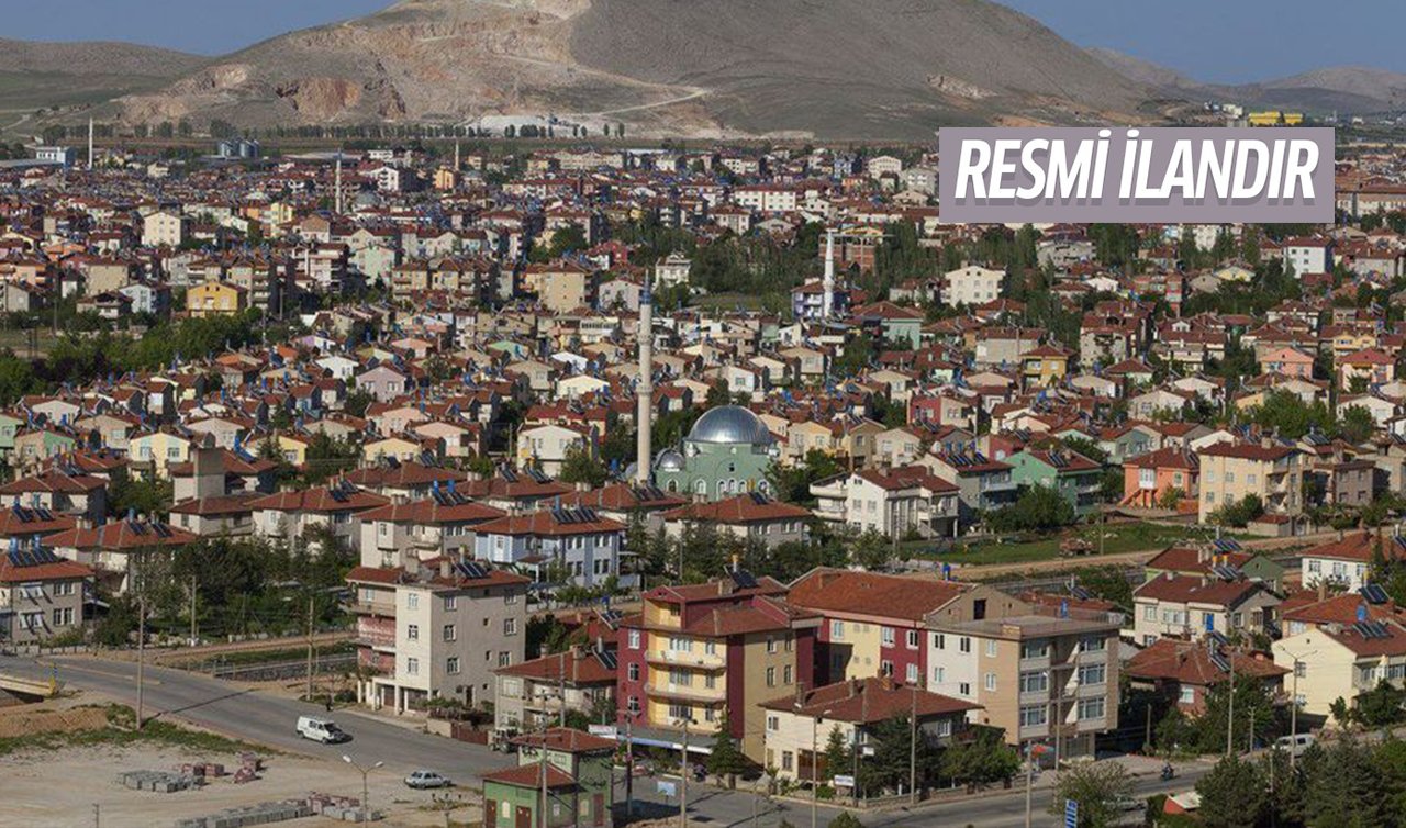 Ilgın’da satılık taşınmazlar