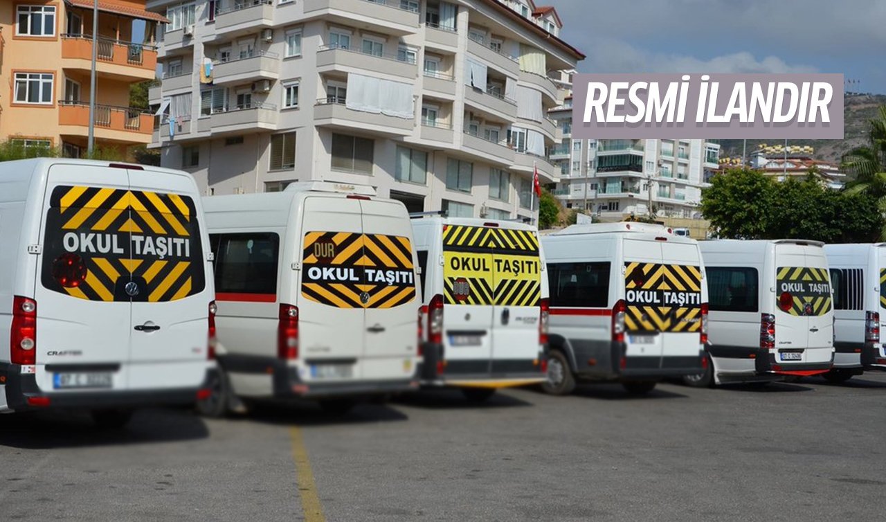 Konya’daki 707 öğrenci için taşımalı eğitim ihalesi yapılacak