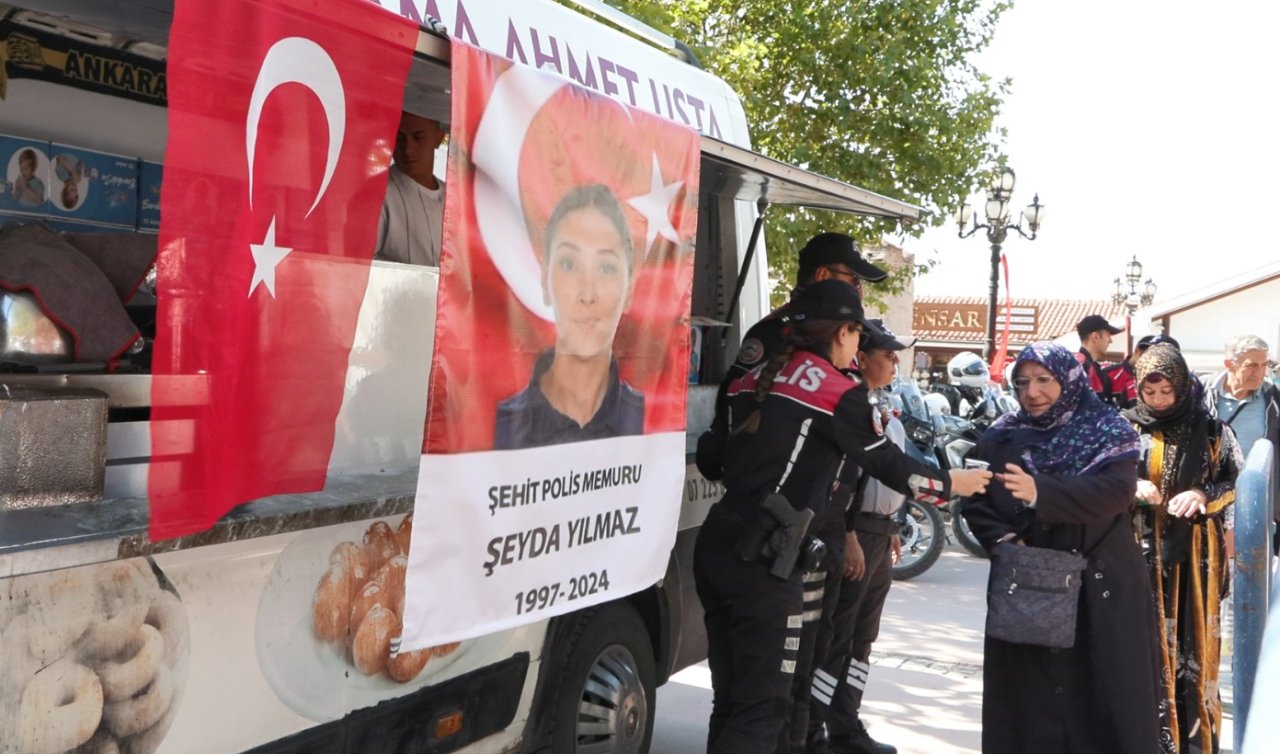  Şehit Şeyda Yılmaz’ın devre arkadaşları lokma dağıttı 