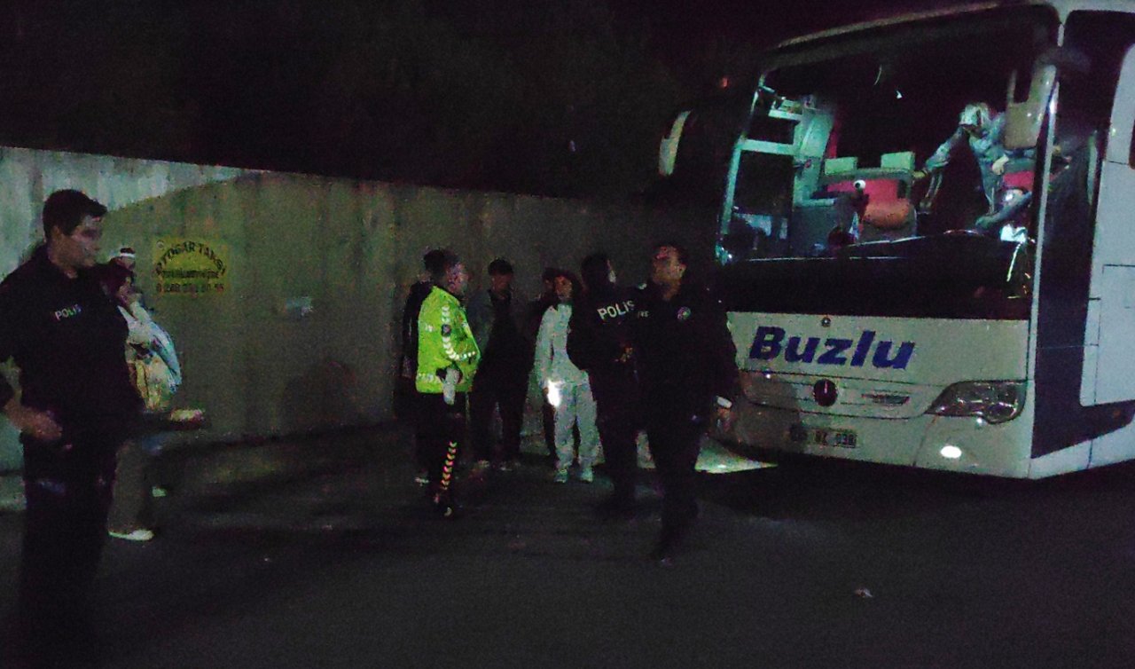 Otobüste tartışan yolcunun yakınları muavin ve şoförleri sopalarla dövdü
