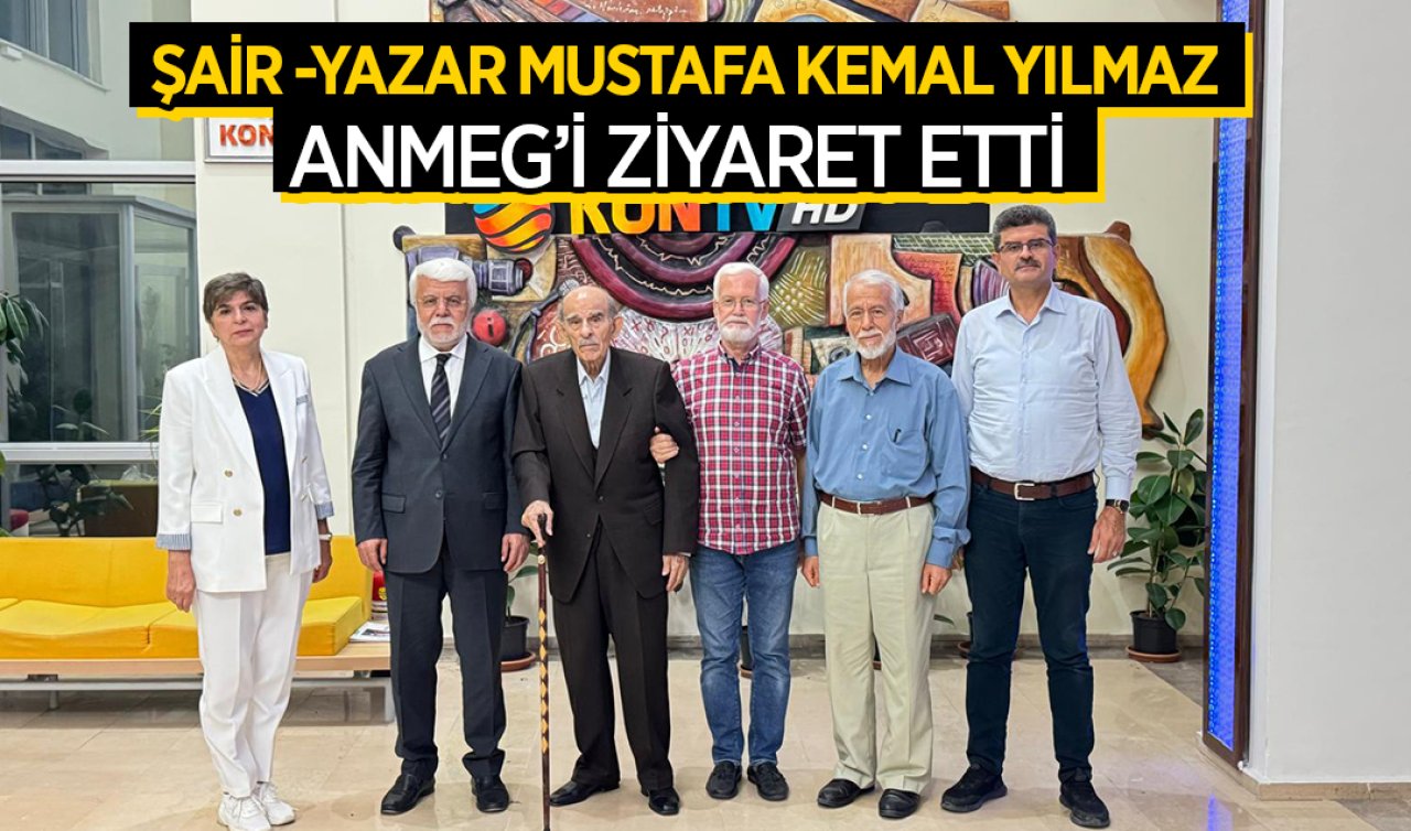 Şair-Yazar Mustafa Kemal Yılmaz ANMEG’i ziyaret etti! 