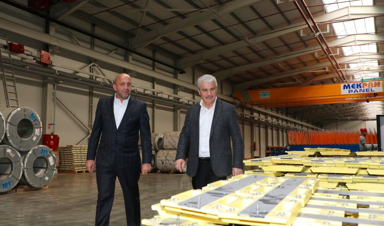  Vali Akın’dan Mekpan Panel’e ziyaret