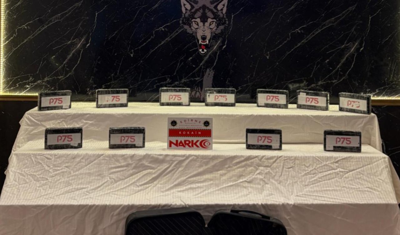Kapıkule’de 12 kilo 218 gram kokain ele geçirildi