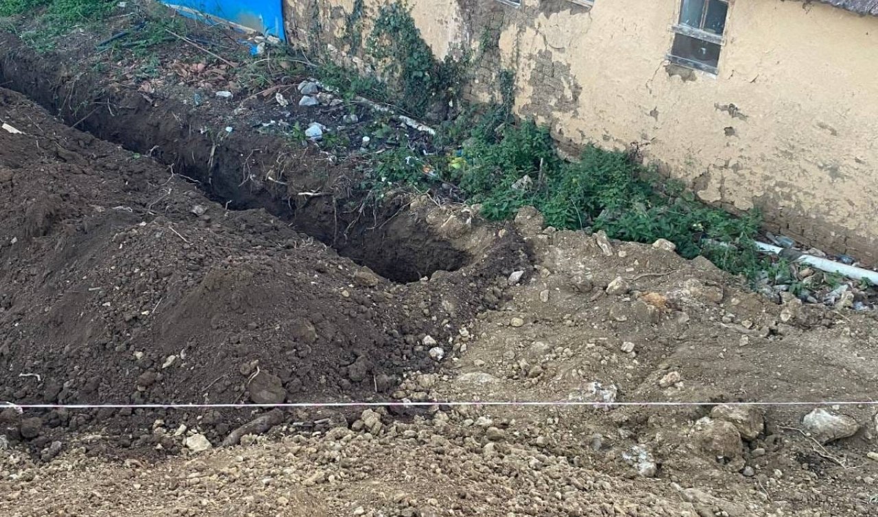  Kazı sırasında top mermisi bulundu