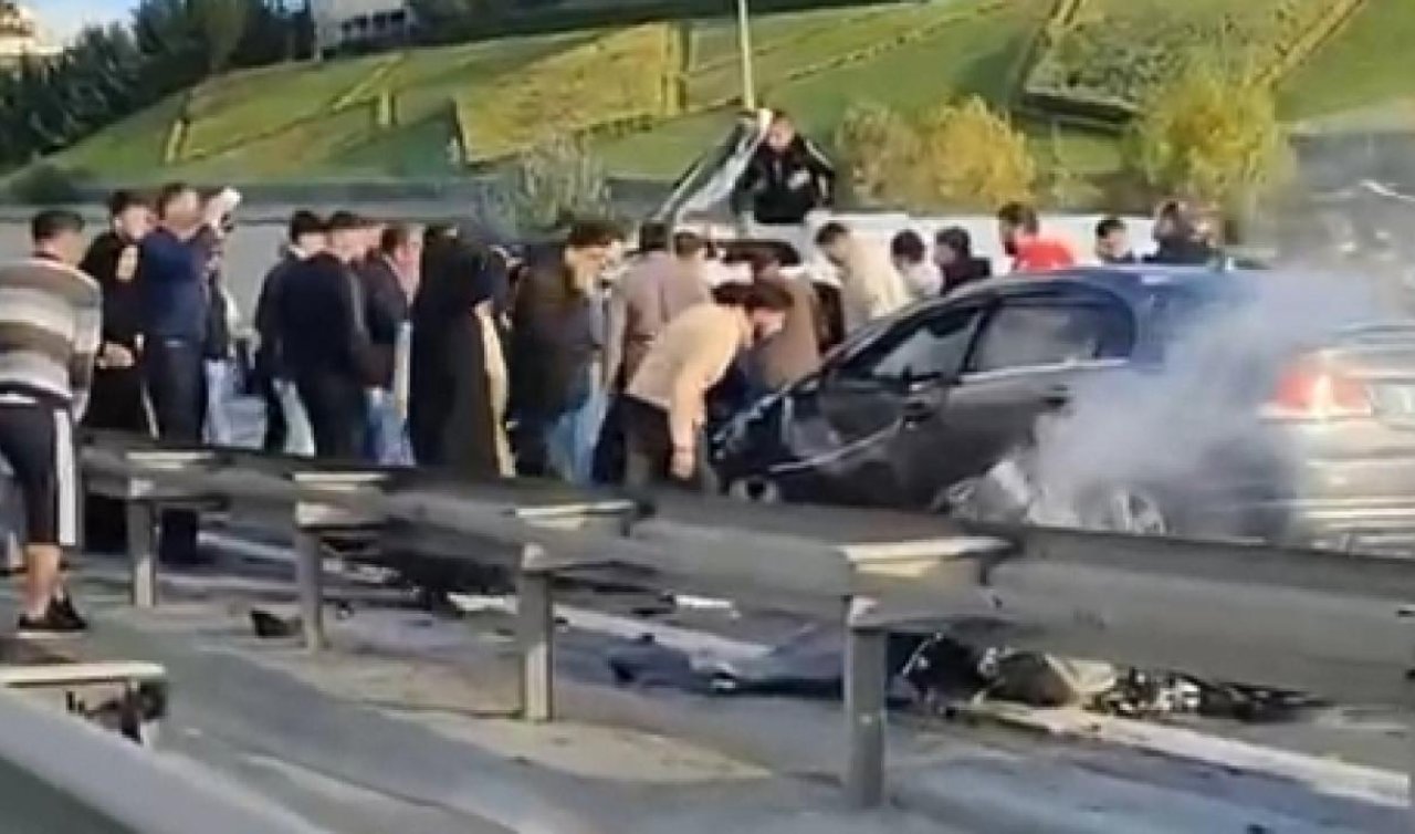 TEM Otoyolu’nda zincirleme trafik kazası: 2 ölü 4 yaralı