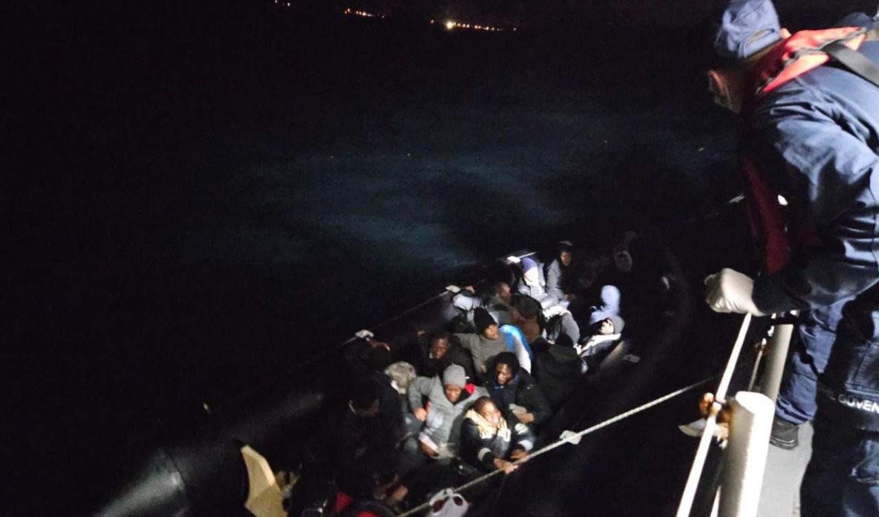 116 düzensiz göçmen yakalandı 80 düzensiz göçmen kurtarıldı