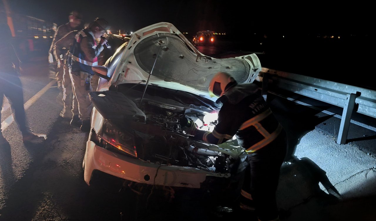  Yolda gördüğü lastiği kaldırmak isterken otomobilin çarpmasıyla öldü! 