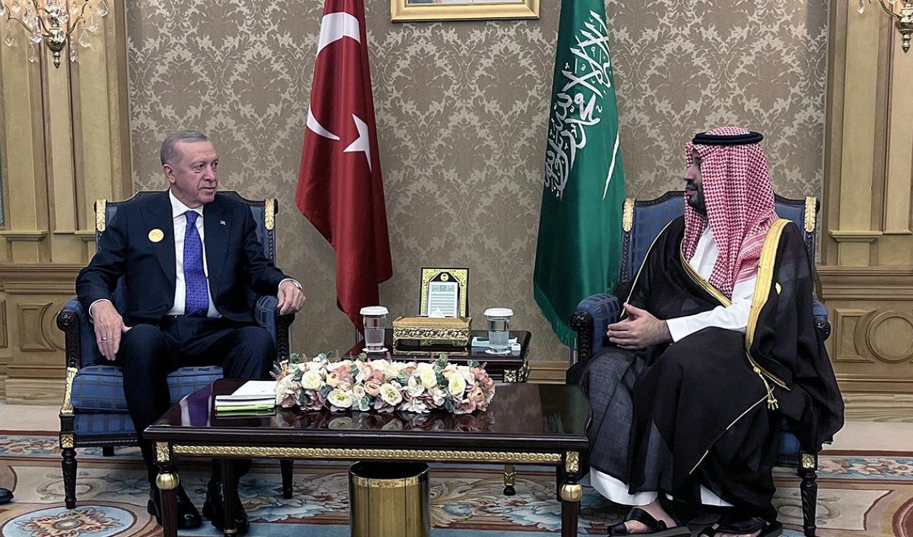 Cumhurbaşkanı Erdoğan Muhammed bin Selman ile görüştü